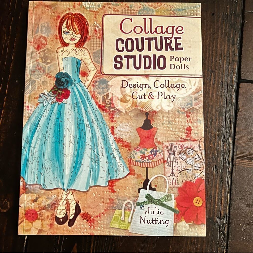 NEW Julie Nutting Collage Contour Studio Paper Dolls Book